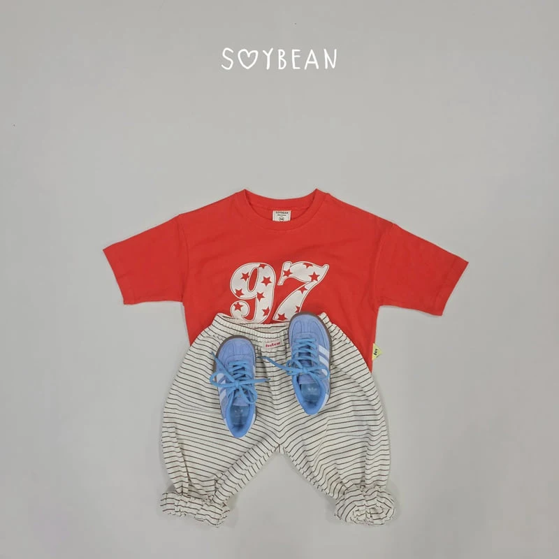 Soybean - Korean Children Fashion - #fashionkids - Striped Balloon Jogger Pants - 7