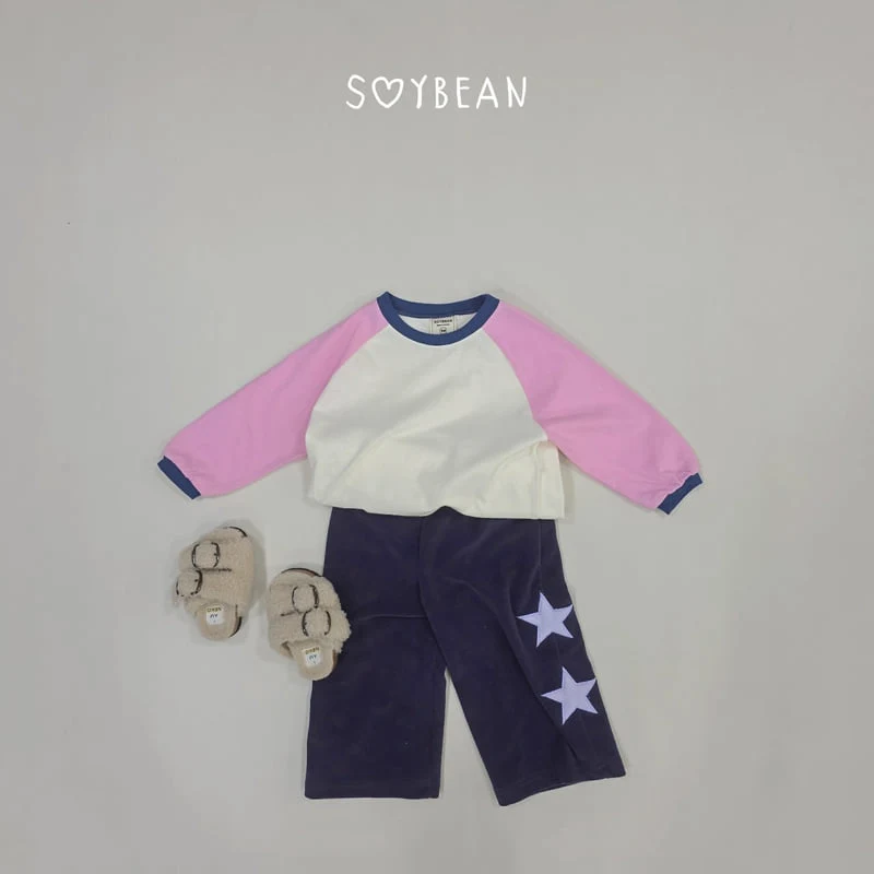 Soybean - Korean Children Fashion - #fashionkids - Color Raglan Tee - 3