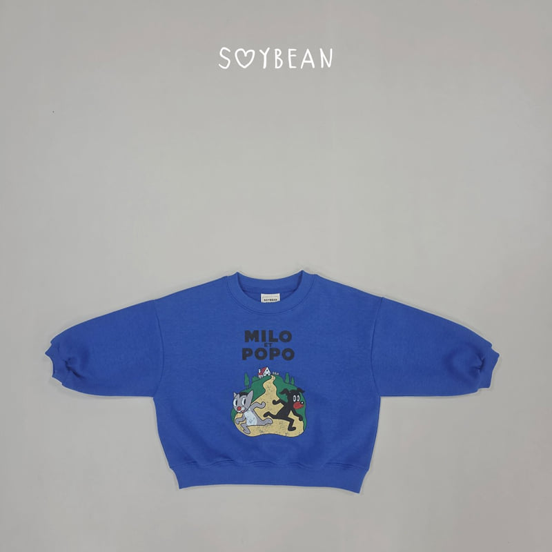 Soybean - Korean Children Fashion - #fashionkids - Milo Popo Sweatshirt - 9