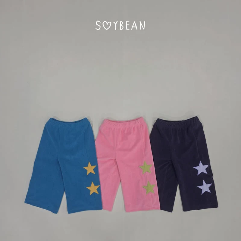 Soybean - Korean Children Fashion - #fashionkids - Star Wide Pants