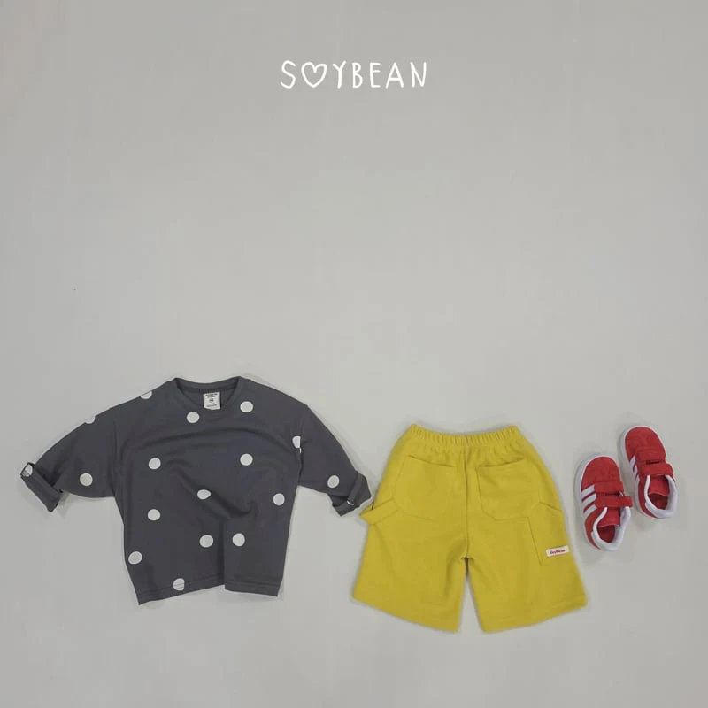 Soybean - Korean Children Fashion - #fashionkids - Dot King Boxy Tee - 10