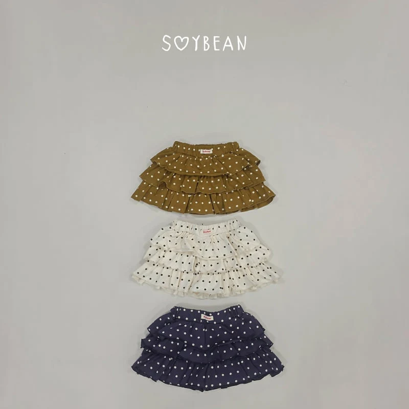 Soybean - Korean Children Fashion - #fashionkids - Dot Cancan Skirt