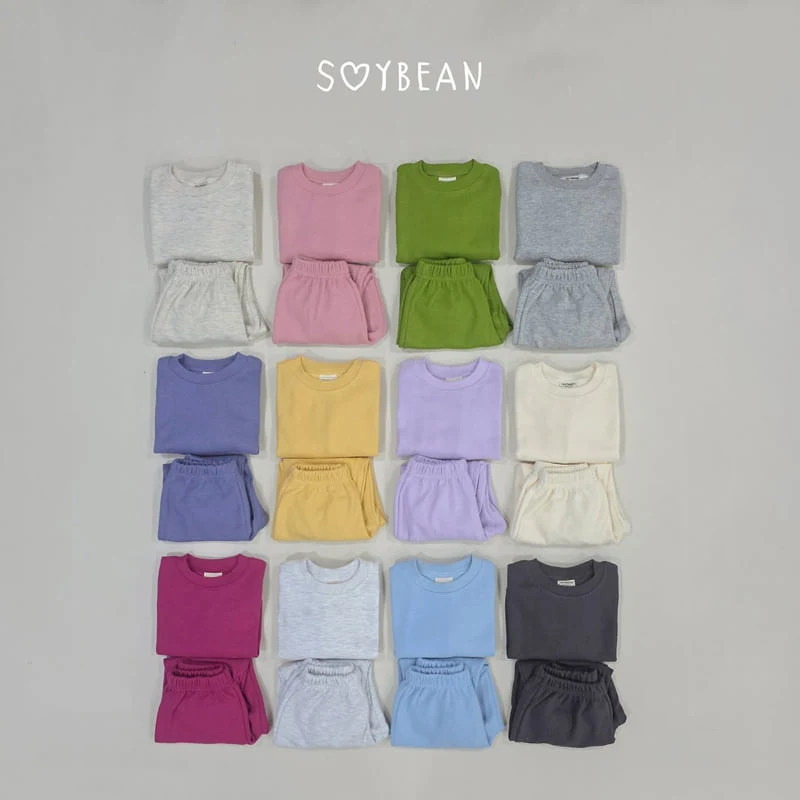 Soybean - Korean Children Fashion - #kidsshorts - Autumn Lollipop Top and Bottom Set