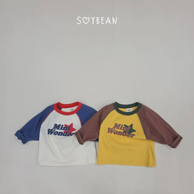 Soybean - Korean Children Fashion - #kidsshorts - Mini Wonder Raglan Tee