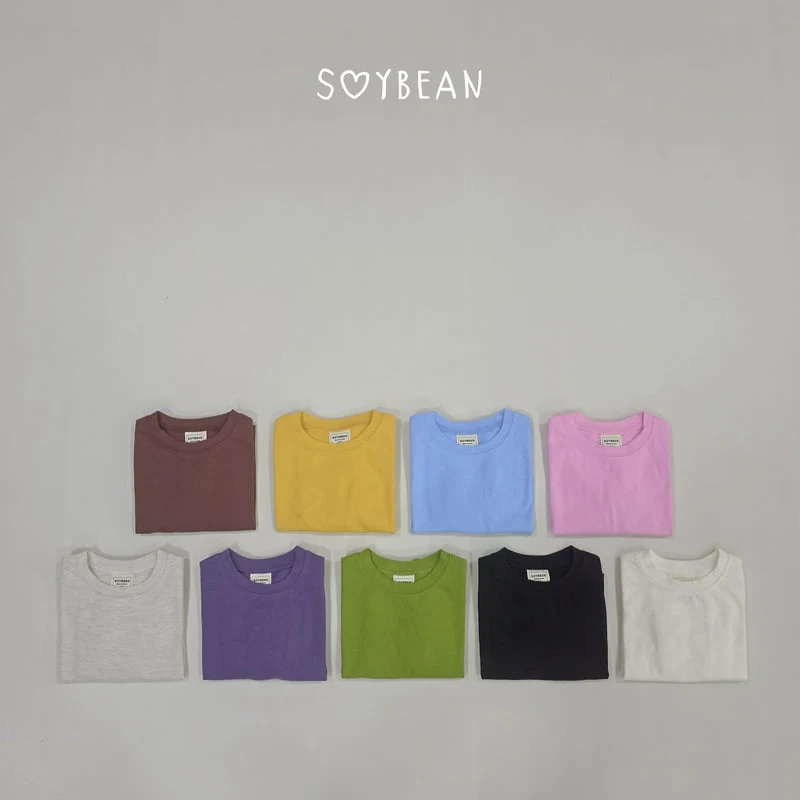 Soybean - Korean Children Fashion - #kidsshorts - Loose Fit Tee