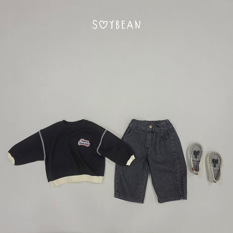 Soybean - Korean Children Fashion - #kidsshorts - Number 8 Boxy Tee - 12