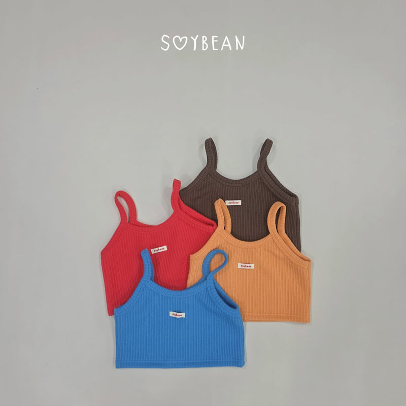 Soybean - Korean Children Fashion - #kidsshorts - Knit Crop Bustier - 10