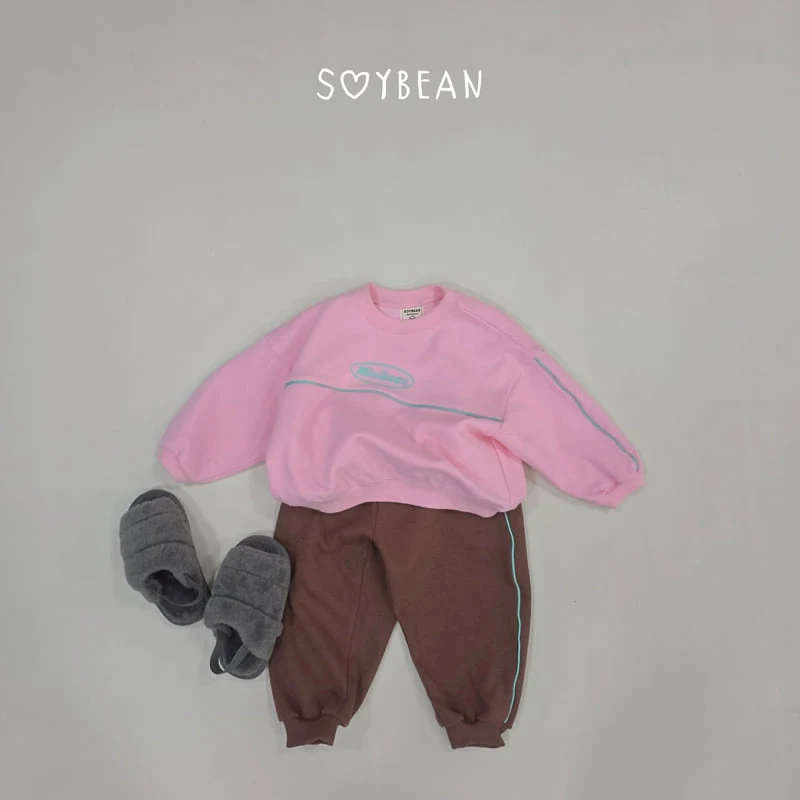 Soybean - Korean Children Fashion - #kidsstore - Mini Bean Top and Bottom Set - 5