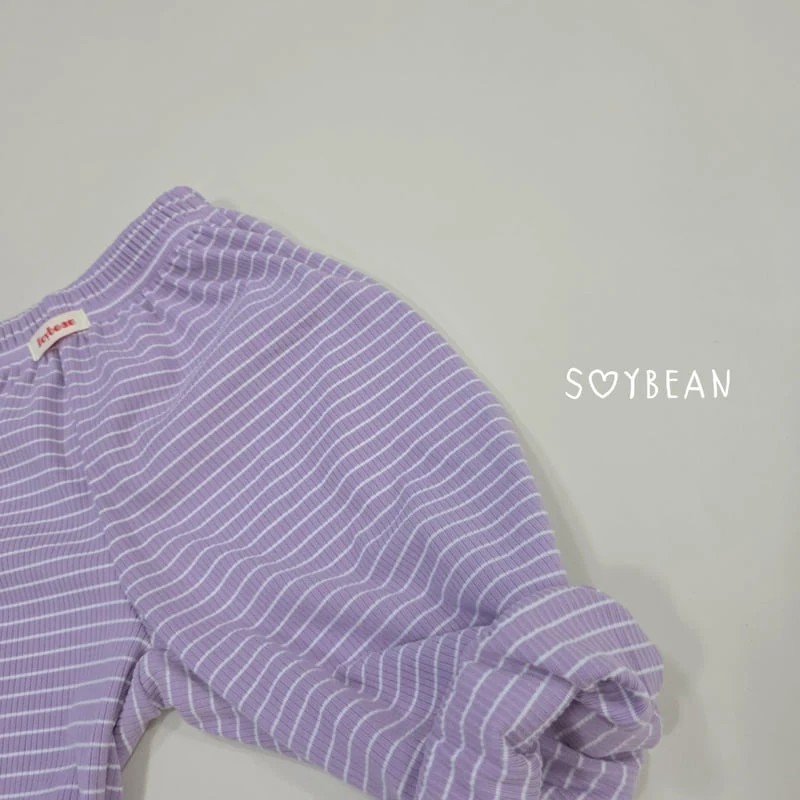 Soybean - Korean Children Fashion - #kidsstore - Striped Balloon Jogger Pants - 9