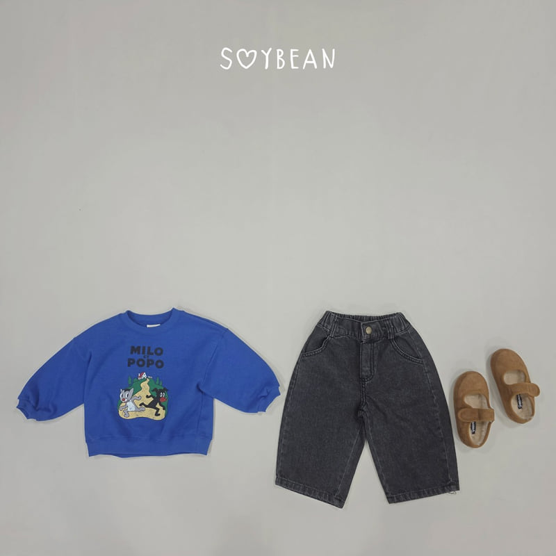 Soybean - Korean Children Fashion - #kidsstore - Milo Popo Sweatshirt - 11