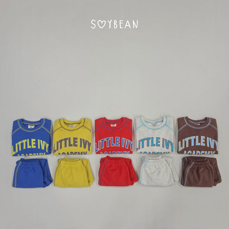 Soybean - Korean Children Fashion - #kidsstore - Little Ivy Top and Bottom Set