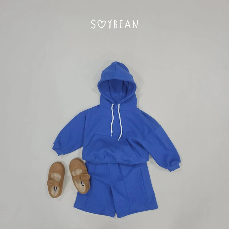Soybean - Korean Children Fashion - #kidsstore - Hooded Bermuda Top and Bottom Set - 5