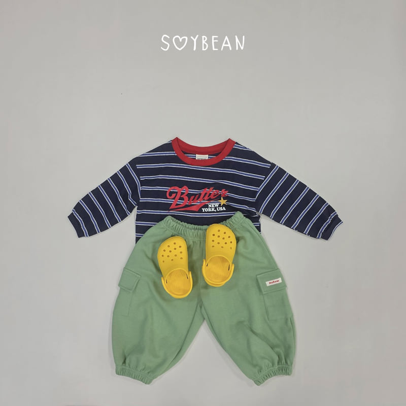 Soybean - Korean Children Fashion - #kidsstore - Wide Cargo Jogger Pants - 7