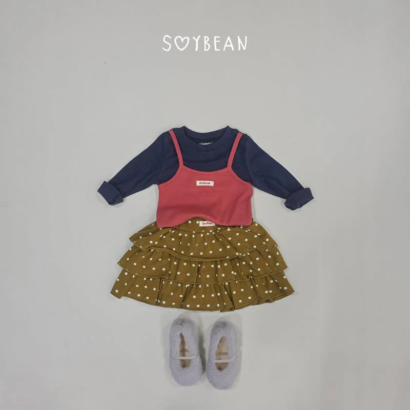 Soybean - Korean Children Fashion - #kidsstore - Dot Cancan Skirt - 3
