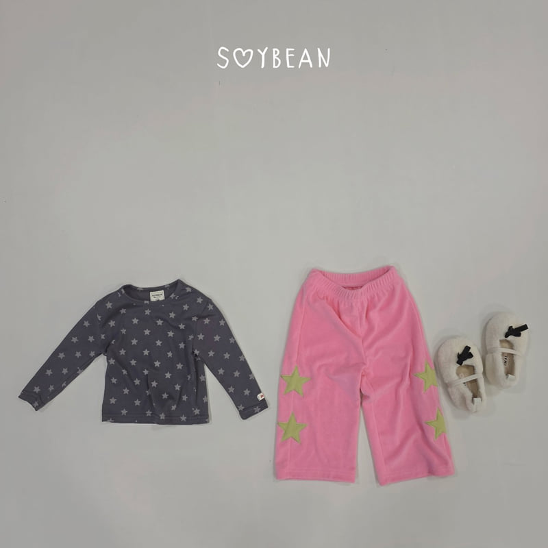 Soybean - Korean Children Fashion - #kidzfashiontrend - Star Slim Tee - 5