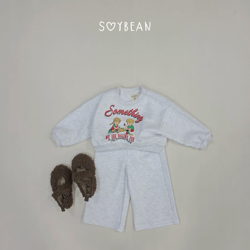 Soybean - Korean Children Fashion - #kidsstore - Something Wide Top and Bottom Set - 4