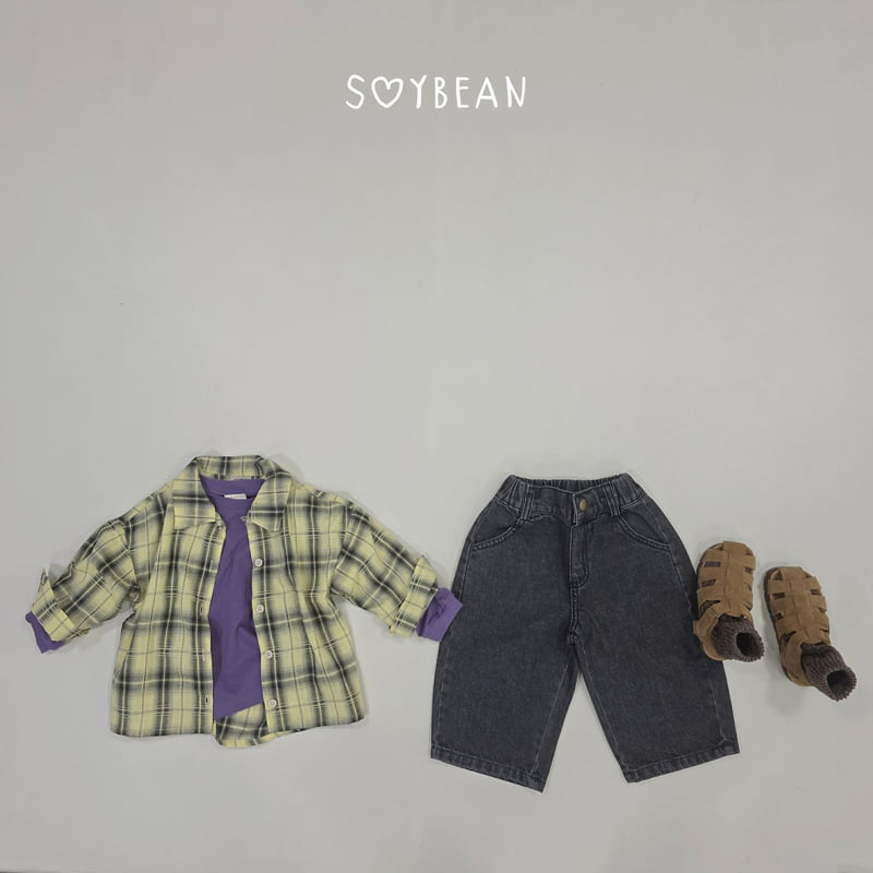 Soybean - Korean Children Fashion - #kidzfashiontrend - Open Denim Pants - 11