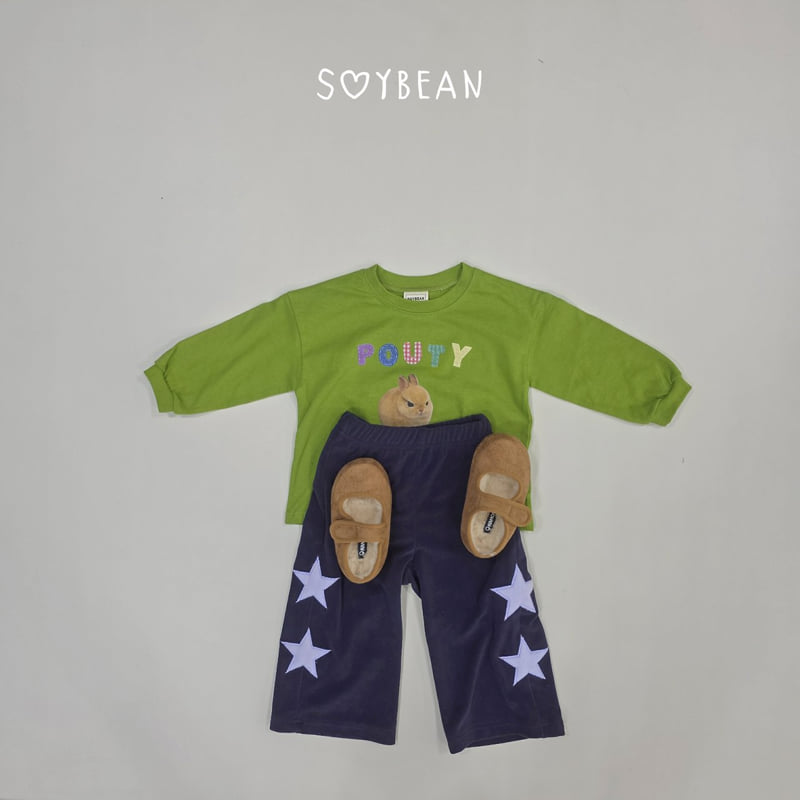 Soybean - Korean Children Fashion - #kidsstore - Star Wide Pants - 4