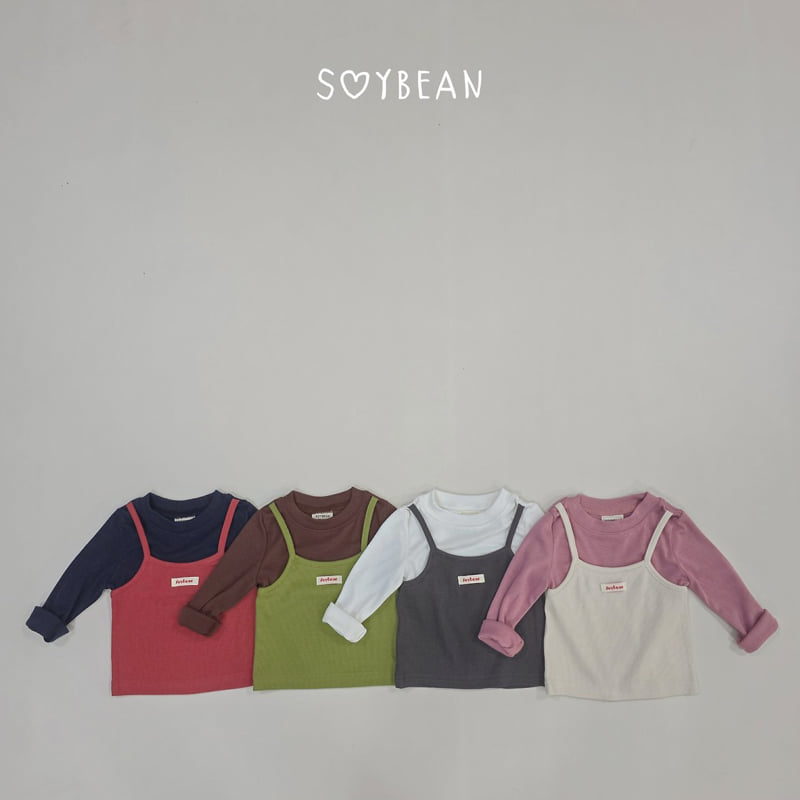 Soybean - Korean Children Fashion - #kidzfashiontrend - Two-in-One Layered Tee