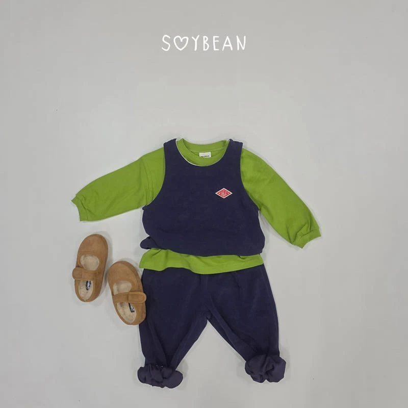 Soybean - Korean Children Fashion - #kidzfashiontrend - Loose Fit Tee - 3