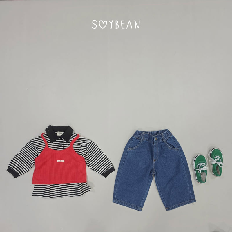 Soybean - Korean Children Fashion - #kidzfashiontrend - Knit Crop Bustier - 12