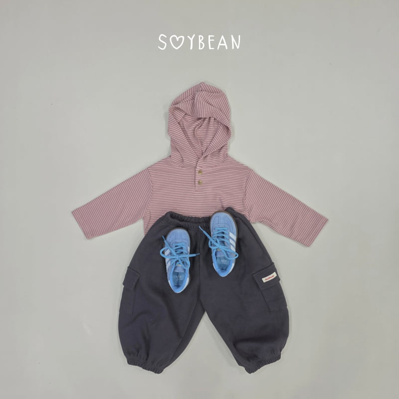 Soybean - Korean Children Fashion - #kidzfashiontrend - Wide Cargo Jogger Pants - 8