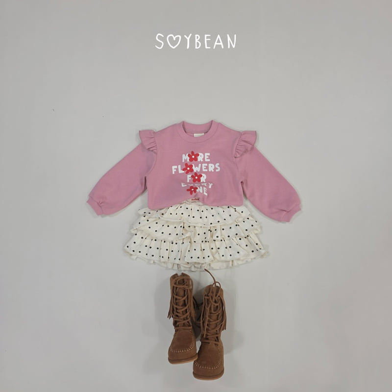 Soybean - Korean Children Fashion - #kidsstore - Dot Cancan Skirt - 4