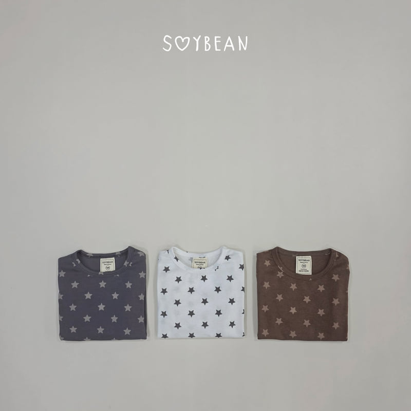 Soybean - Korean Children Fashion - #littlefashionista - Star Slim Tee - 7