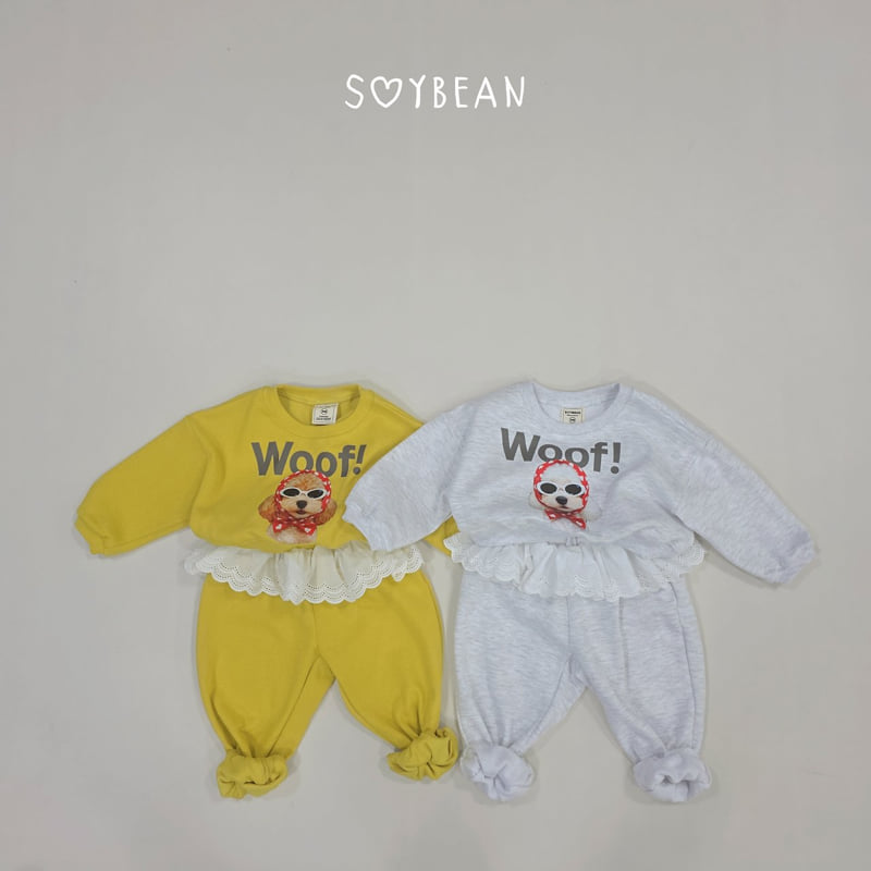 Soybean - Korean Children Fashion - #littlefashionista - Mong Mong Frill Top and Bottom Set