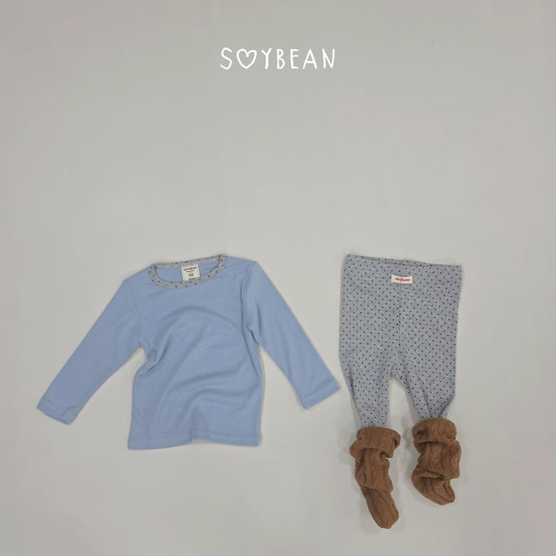 Soybean - Korean Children Fashion - #littlefashionista - Heart-Flutter Dot Loungewear - 8