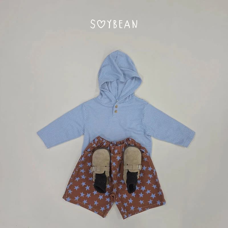 Soybean - Korean Children Fashion - #littlefashionista - Star Bermuda Pants - 5