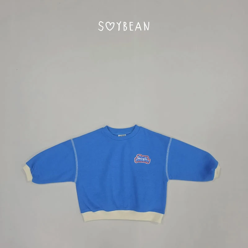 Soybean - Korean Children Fashion - #littlefashionista - Good Day Color Block Sweatshirt - 9