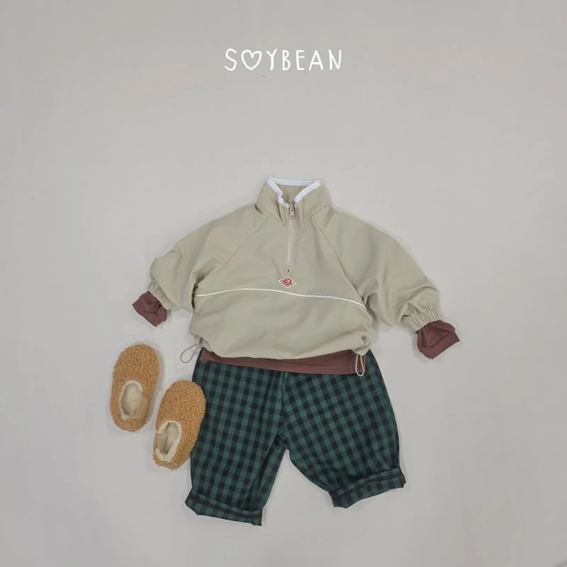 Soybean - Korean Children Fashion - #littlefashionista - Wind Half-Zip - 5