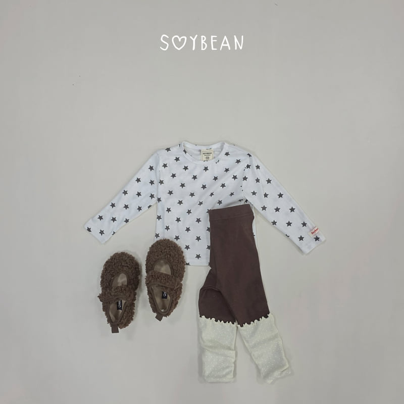 Soybean - Korean Children Fashion - #magicofchildhood - Star Slim Tee - 8