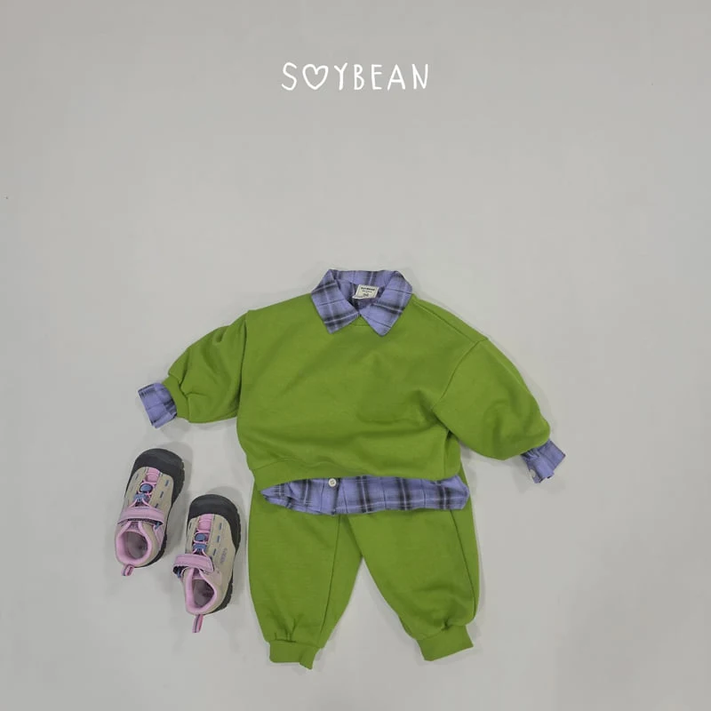 Soybean - Korean Children Fashion - #magicofchildhood - Autumn Lollipop Top and Bottom Set - 6
