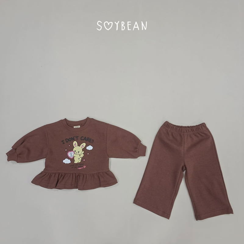 Soybean - Korean Children Fashion - #magicofchildhood - Bunny Frill Wide Top and Bottom Set - 10