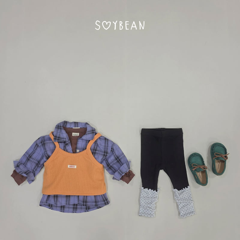 Soybean - Korean Children Fashion - #magicofchildhood - Plaid Boxy Shirt - 12