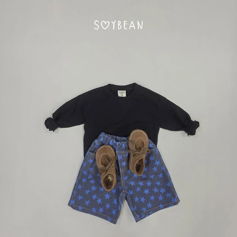Soybean - Korean Children Fashion - #magicofchildhood - Star Bermuda Pants - 6