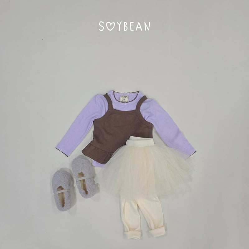 Soybean - Korean Children Fashion - #magicofchildhood - Frill Layered Sleeveless - 8