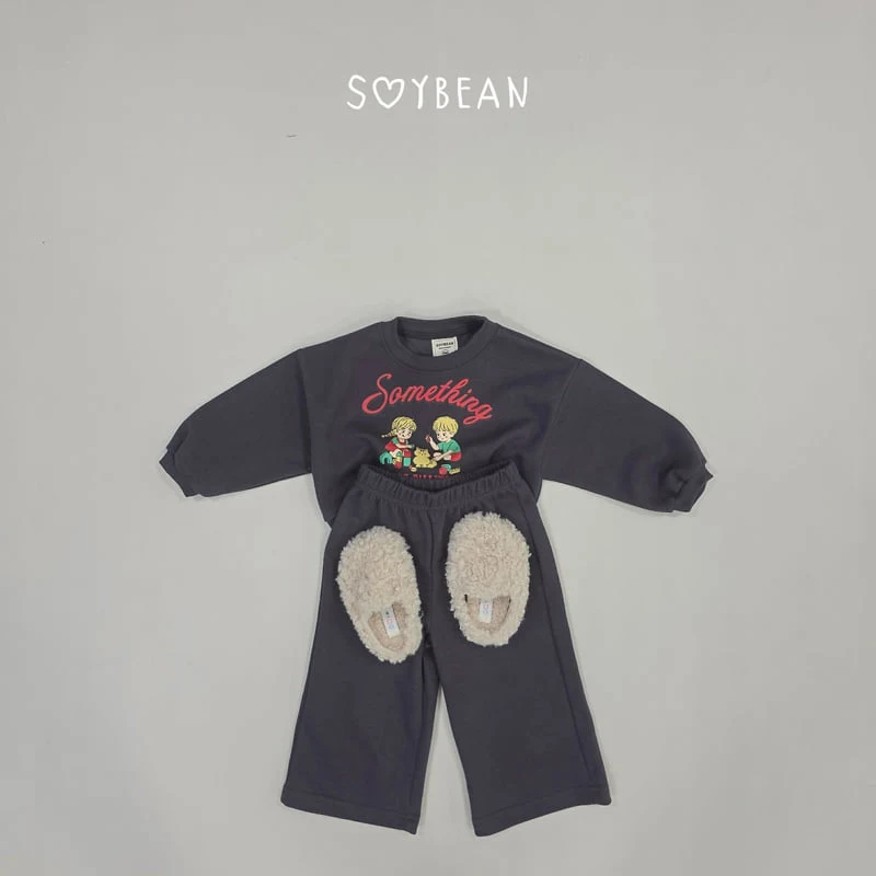 Soybean - Korean Children Fashion - #minifashionista - Something Wide Top and Bottom Set - 8