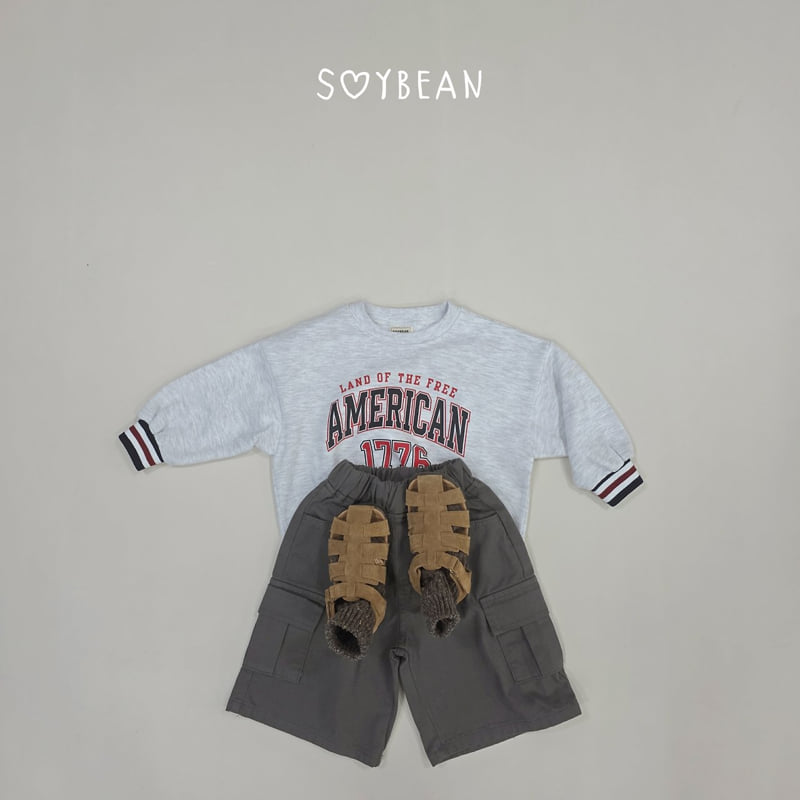 Soybean - Korean Children Fashion - #minifashionista - Cargo Cotton Shorts - 7