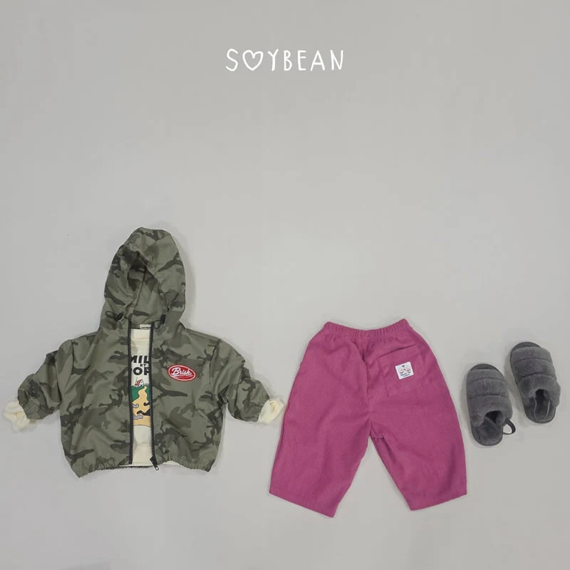 Soybean - Korean Children Fashion - #minifashionista - Camo Hooded Windbreaker - 12