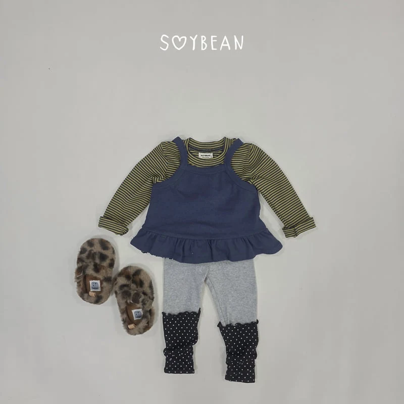 Soybean - Korean Children Fashion - #minifashionista - Dot Leg Warmer Leggings - 5