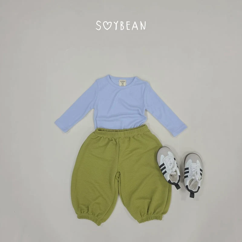 Soybean - Korean Children Fashion - #magicofchildhood - Kkoma Collar Top and Bottom Set - 4