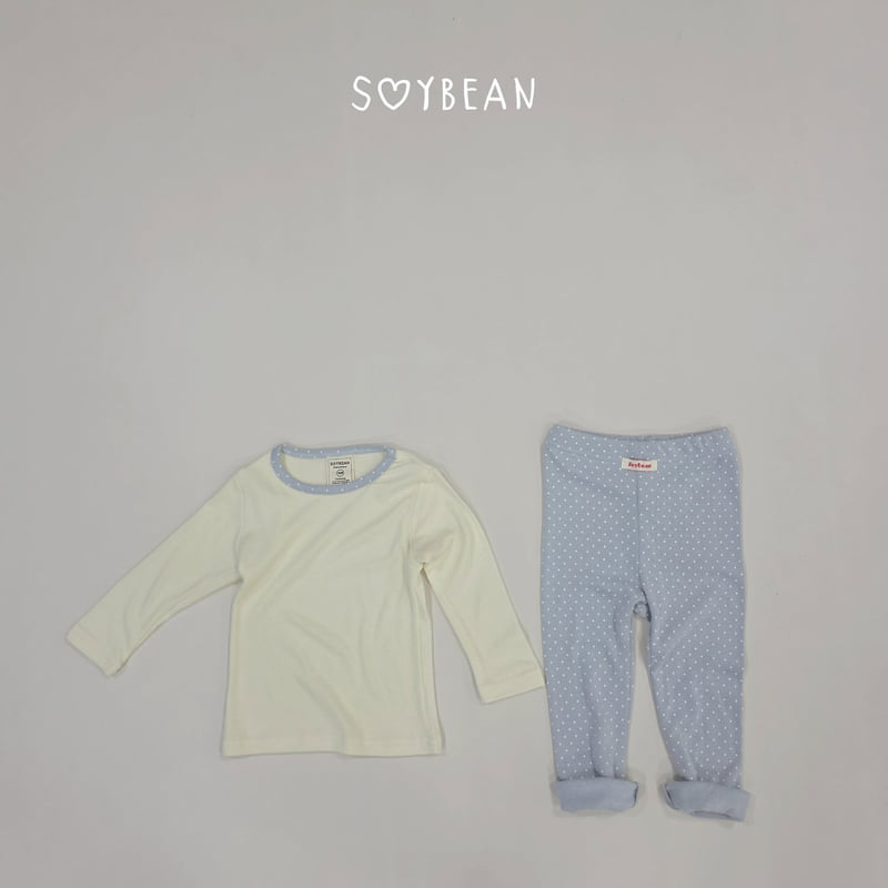 Soybean - Korean Children Fashion - #minifashionista - Heart-Flutter Dot Loungewear - 10