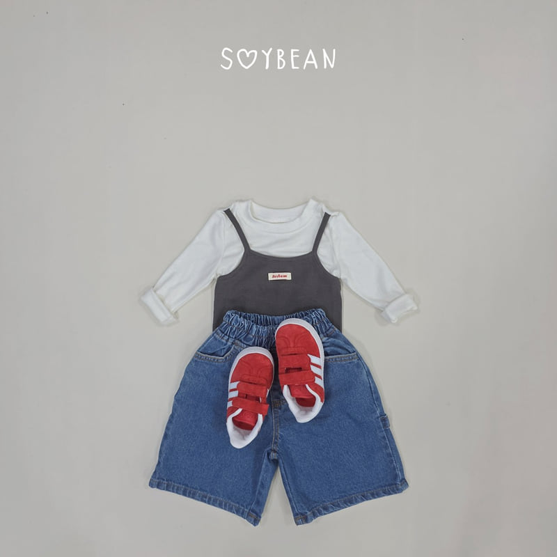 Soybean - Korean Children Fashion - #minifashionista - Two-in-One Layered Tee - 5