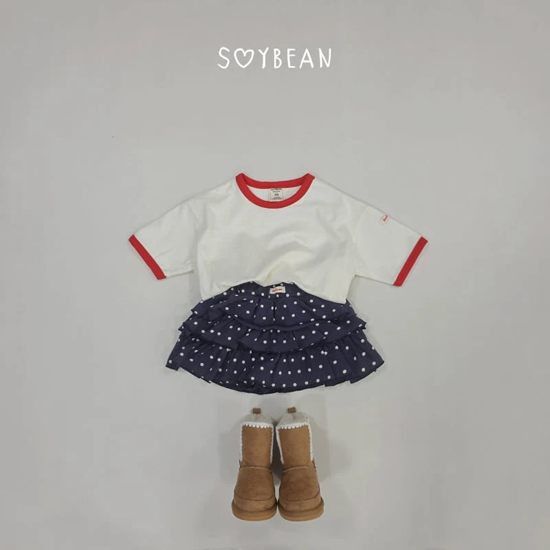 Soybean - Korean Children Fashion - #minifashionista - Dot Cancan Skirt - 8