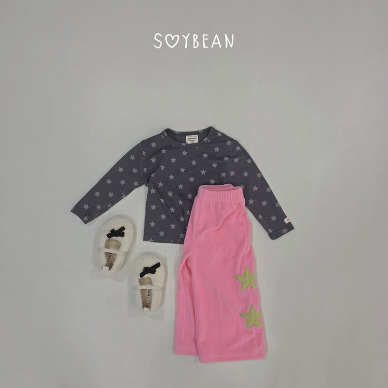 Soybean - Korean Children Fashion - #prettylittlegirls - Star Slim Tee - 10