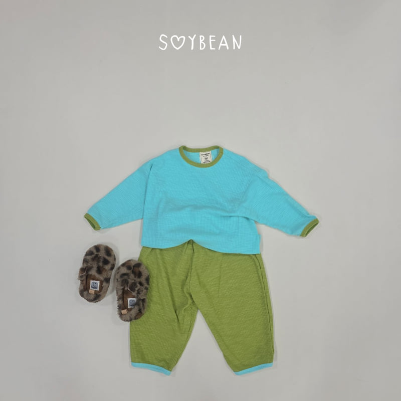 Soybean - Korean Children Fashion - #prettylittlegirls - Loose Fit Collar Loungewear - 5