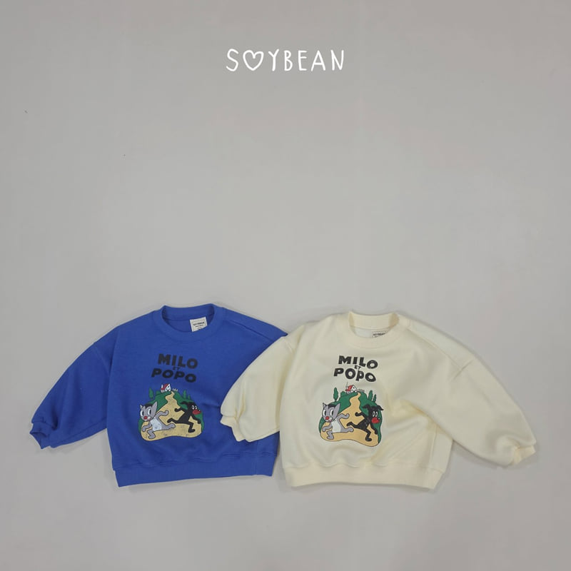 Soybean - Korean Children Fashion - #prettylittlegirls - Milo Popo Sweatshirt